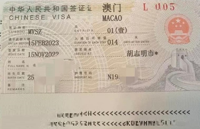 Dịch vụ làm visa Macau uy tín tại Smile Travel