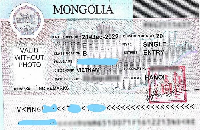 Visa Mổng Cổ