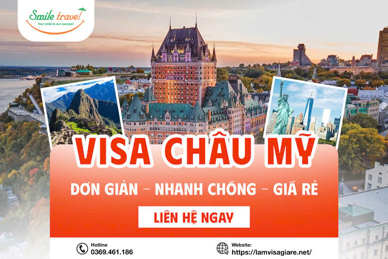 Tổng hợp trọn bộ visa Châu Mỹ - tour du lịch trọn gói