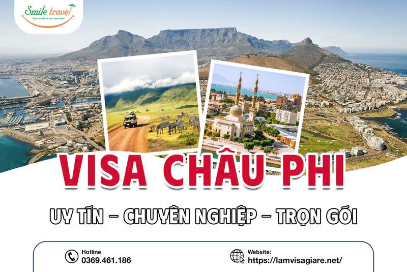 Cẩm nang xin visa Châu Phí - dịch vụ trọn gói